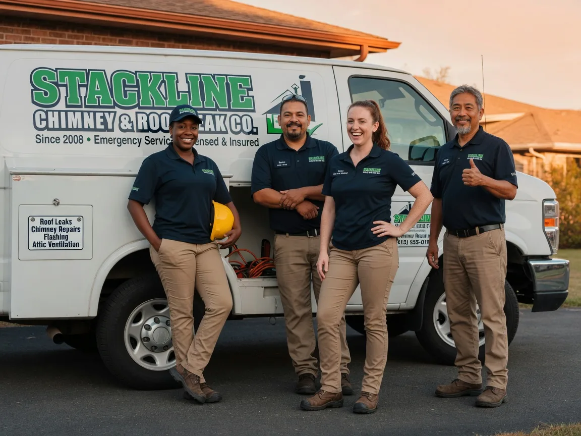 Chimney flashing repair company in Matherville, IL